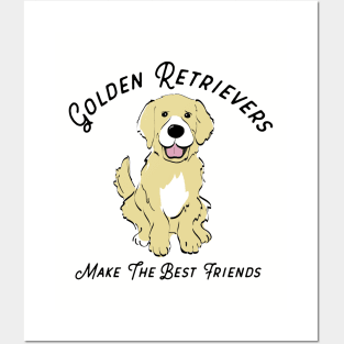 Golden Retriever Fan Gift Retriever Dog Fan Posters and Art